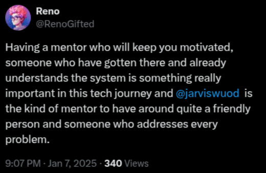 twitter testimonial