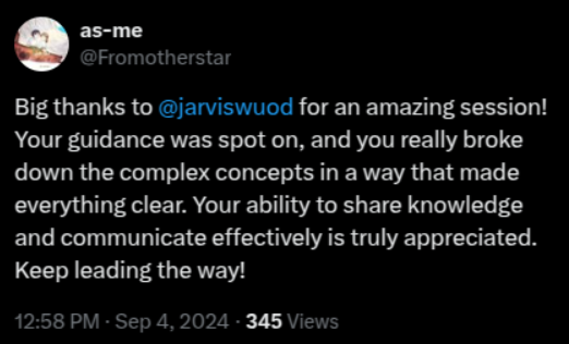 twitter testimonial