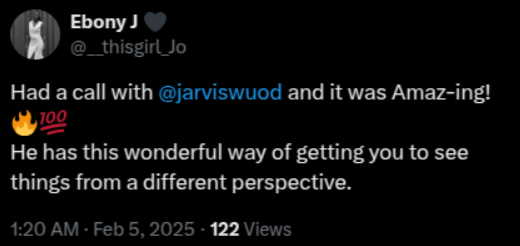 twitter testimonial